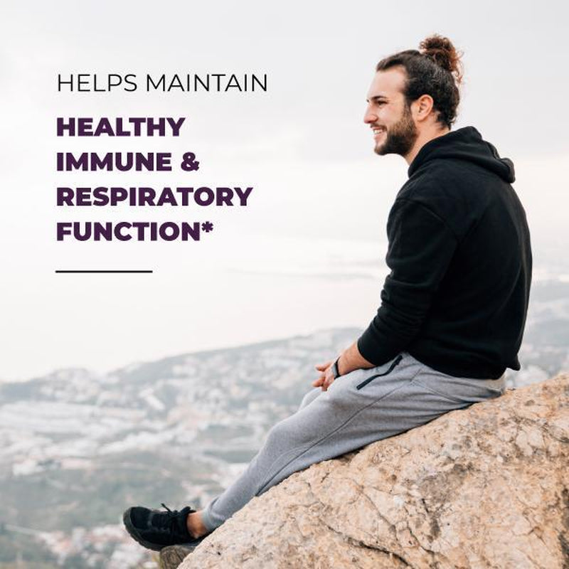 【Sandhus】Elderberry for Immune Support, Vitamin C, Zinc, Quercetin & D3, Healthcare Dietary Supplement