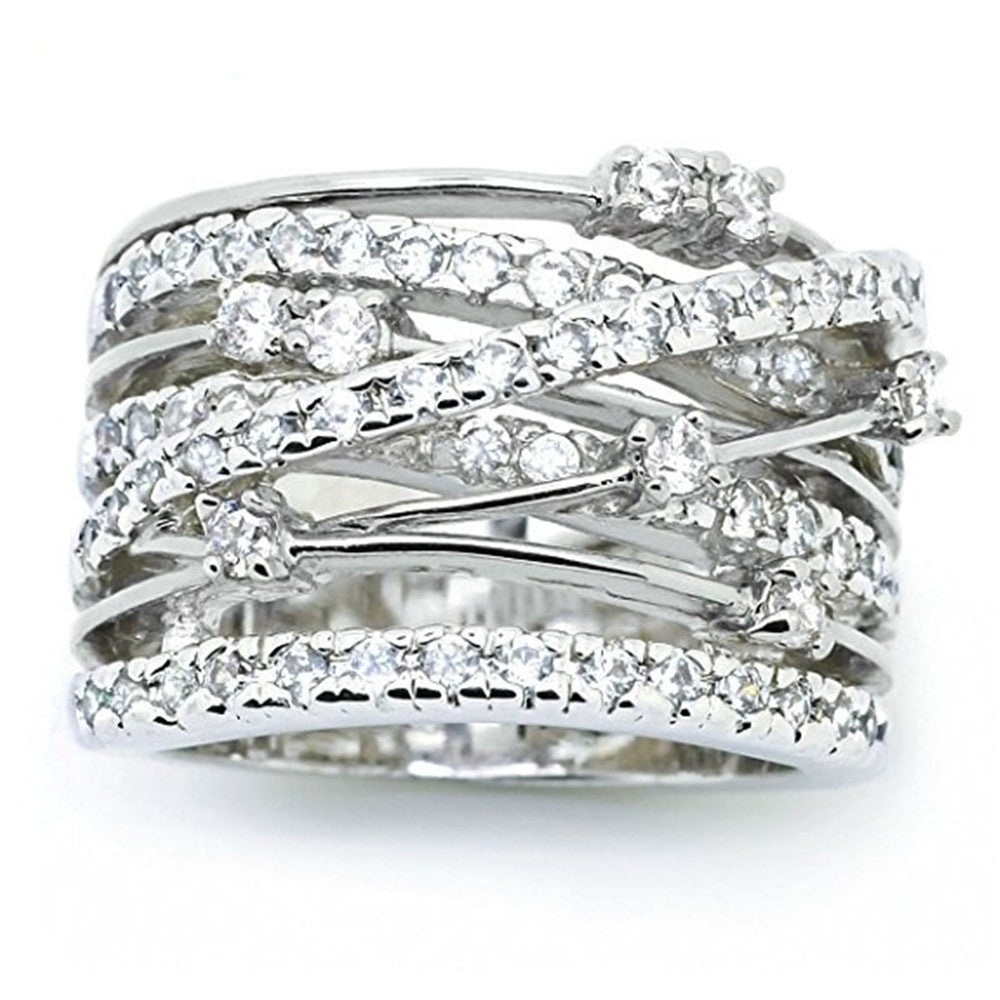 Cross color separation ring Lime Sunflower