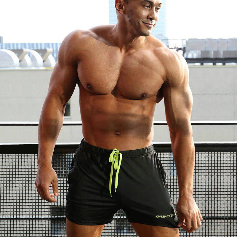 Sports Shorts For Men Lime Sunflower