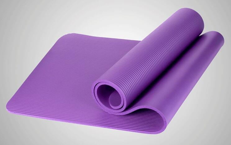 Premium 10mm Thick Yoga Mat Lime Sunflower