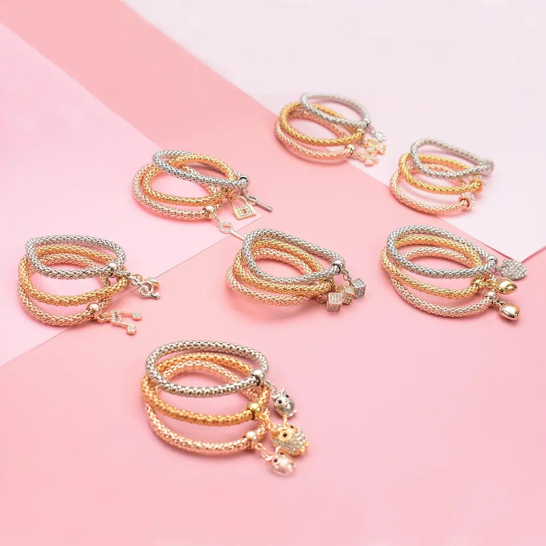 GSR Bracelet Set- Bubble Hearts RegenaLife Market