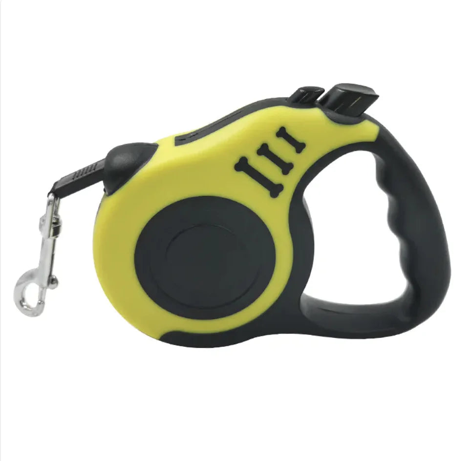 Automatic Retractable Dog Leash with Bone Print RegenaLife Market