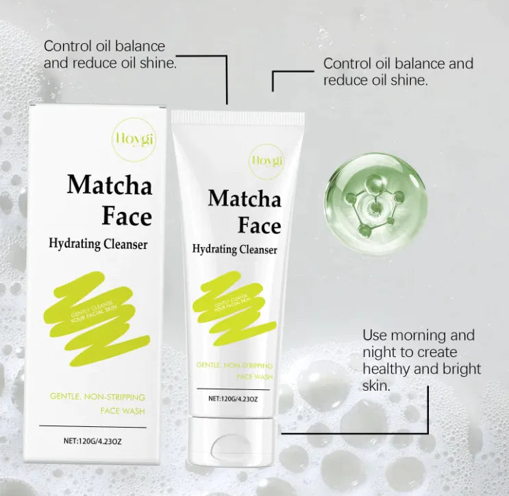 Matcha Moisturizing Facial Cleanser RegenaLife Market