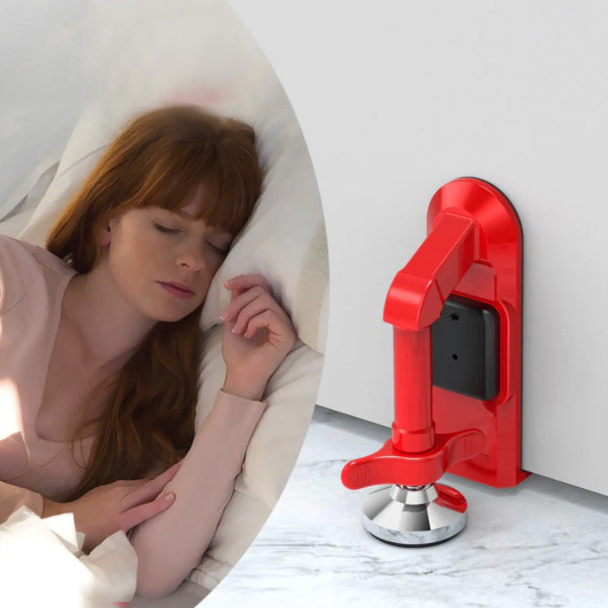 Door Lock Portable Locks Self-Defense Door Stop Alarm Travel Travel Accommodation Door Lock Security Device Door Stopper Lime Sunflower