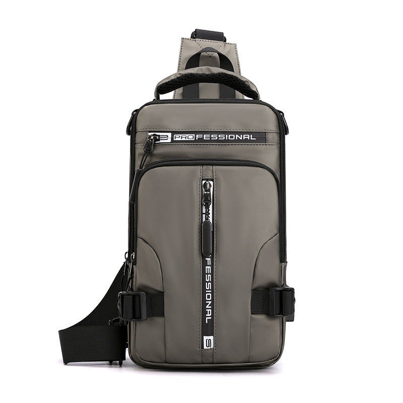 Crossbody Bags Men Multifunctional Backpack Shoulder Chest Bags Lime Sunflower