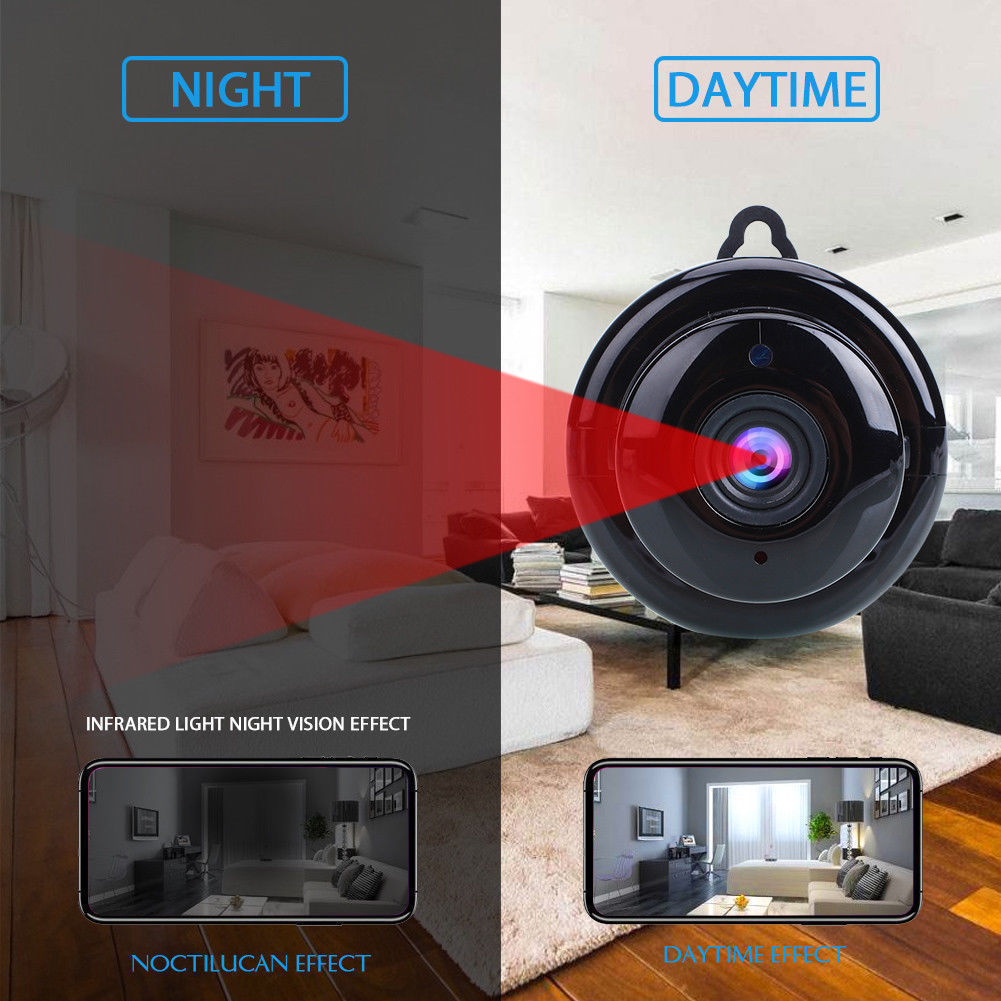 HD 1080P Mini WIFI Hidden Wireless IP Camera Teal Simba