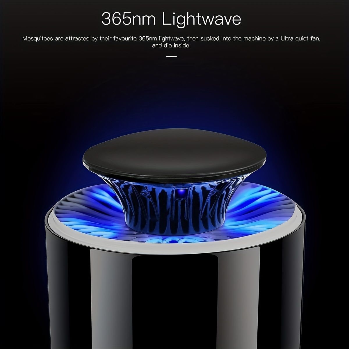 Bug Zapper; Fruit Fly Trap; Electric Mosquito & Fly Suppressor/Killer - Insect Lure Trap Powerful Small Gnats; Hanging Mosquito Light For Home; Indoor; Outdoor; Patio (Large Six Lights Model) Doba