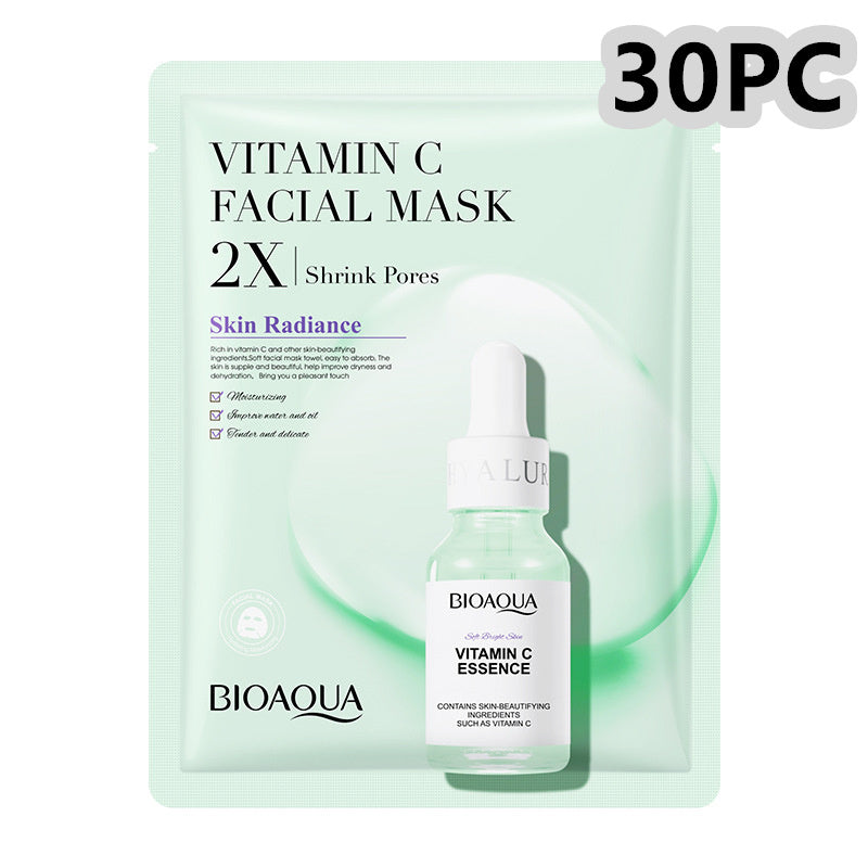 Collagen Face Mask Moisturizing Firming Face Sheet Mask Hyaluronic Acid Facial Masks Beauty Skin Care Gel Skin Care Lime Sunflower