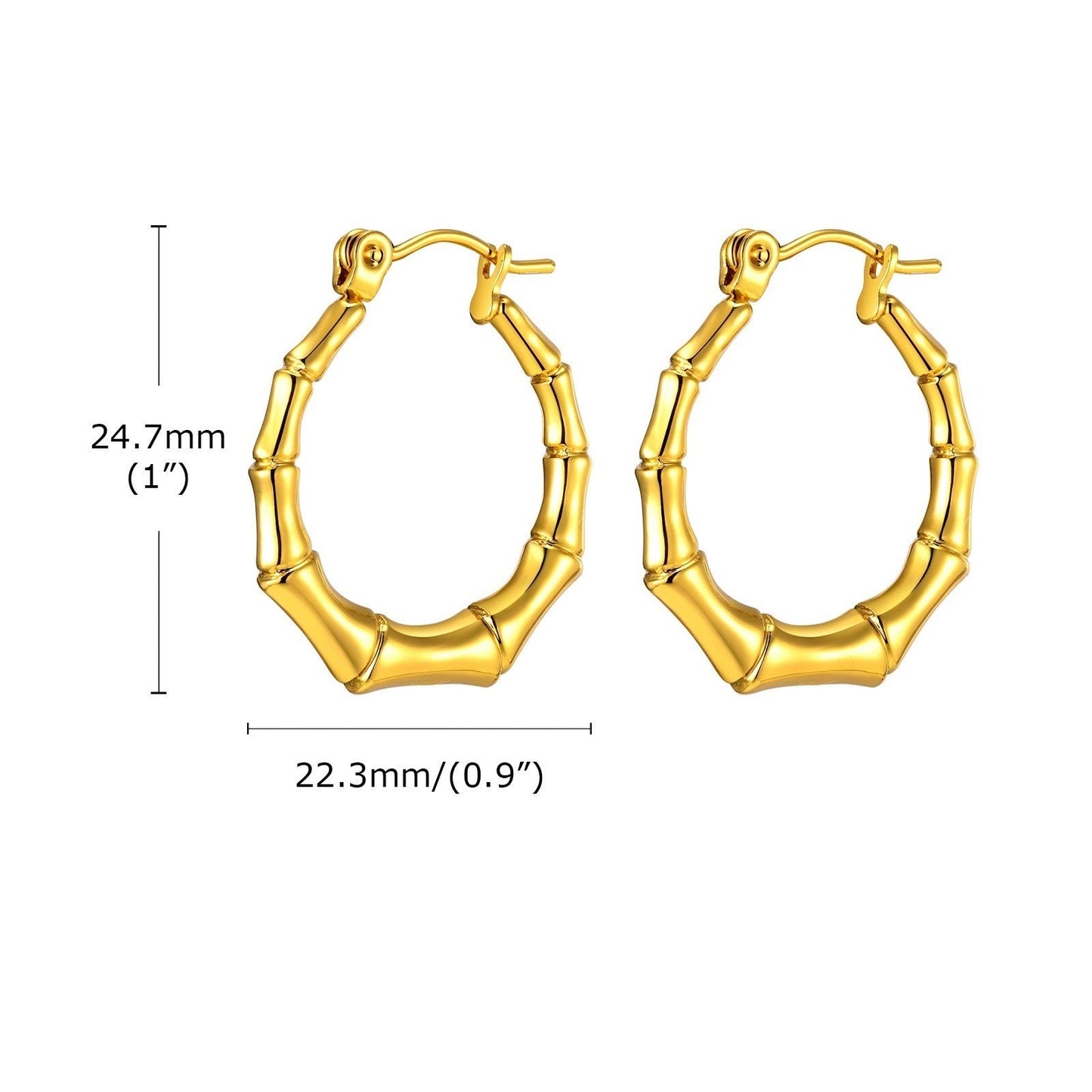 Fashion Personality All-match Special-interest Design Bamboo Earrings Lime Sunflower