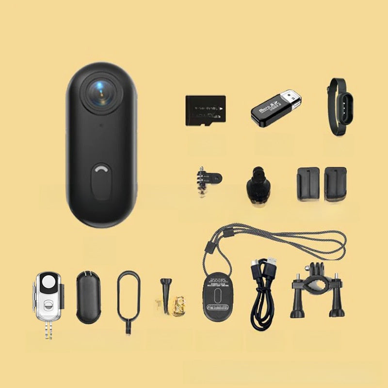 Thumb-mounted action camera