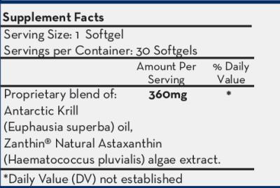 Krill Oil & Astaxanthin RegenaLife Market