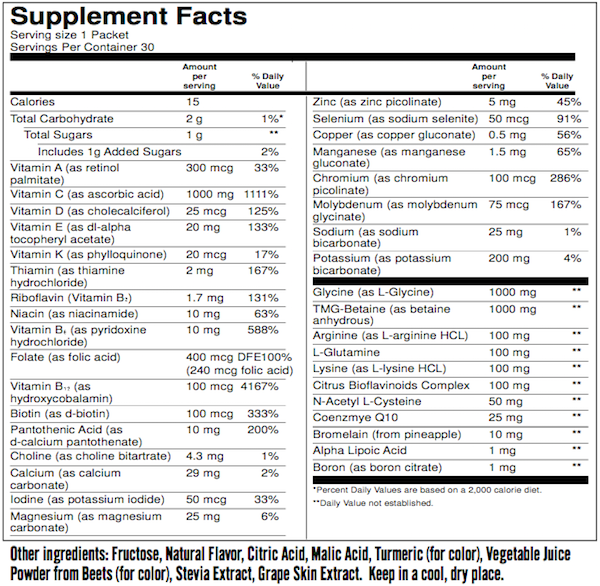 OLA-LOA Tropical Energy Multi-Vitamin (30 Packs) RegenaLife Market