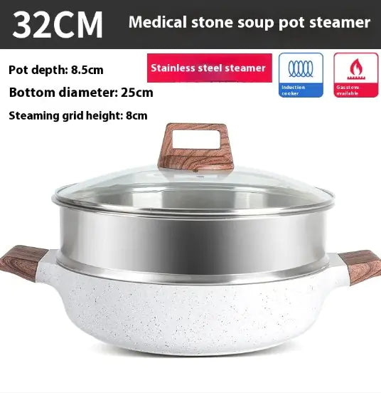 Rice Stone Large Capacity Soup Pot RegenaLife Market