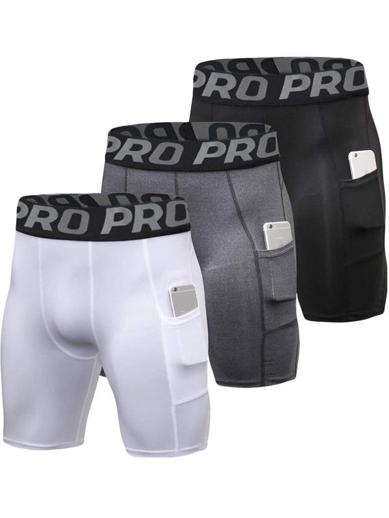 Men'S Letter Print Boxer Brief, Quick Drying Breathable Underwear Bottoms for Daily Wear, Men'S Underwear for All Seasons