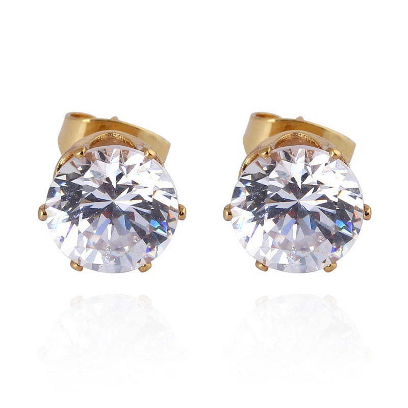 Moonlight Crystal Studs