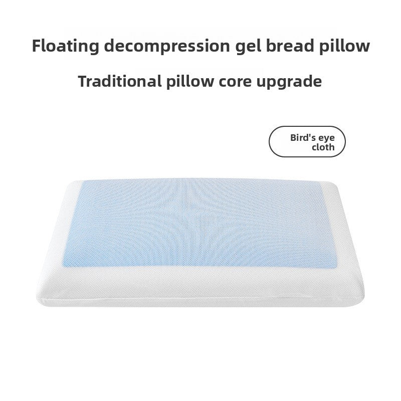 Cooling Gel Memory Foam Pillow Slow Rebound Ergonomic Rectangular Sleeping Pillow with Breathable Cover RegenaLife Market