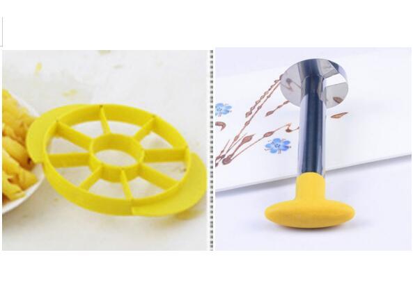 Stainless Steel Easy to use Pineapple Peeler Accessories Pineapple Slicers Fruit Cutter Corer Slicer Kitchen Tools Lime Sunflower