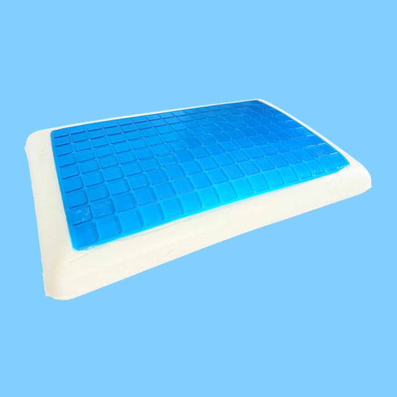 Cooling Gel Memory Foam Pillow Slow Rebound Ergonomic Rectangular Sleeping Pillow with Breathable Cover RegenaLife Market
