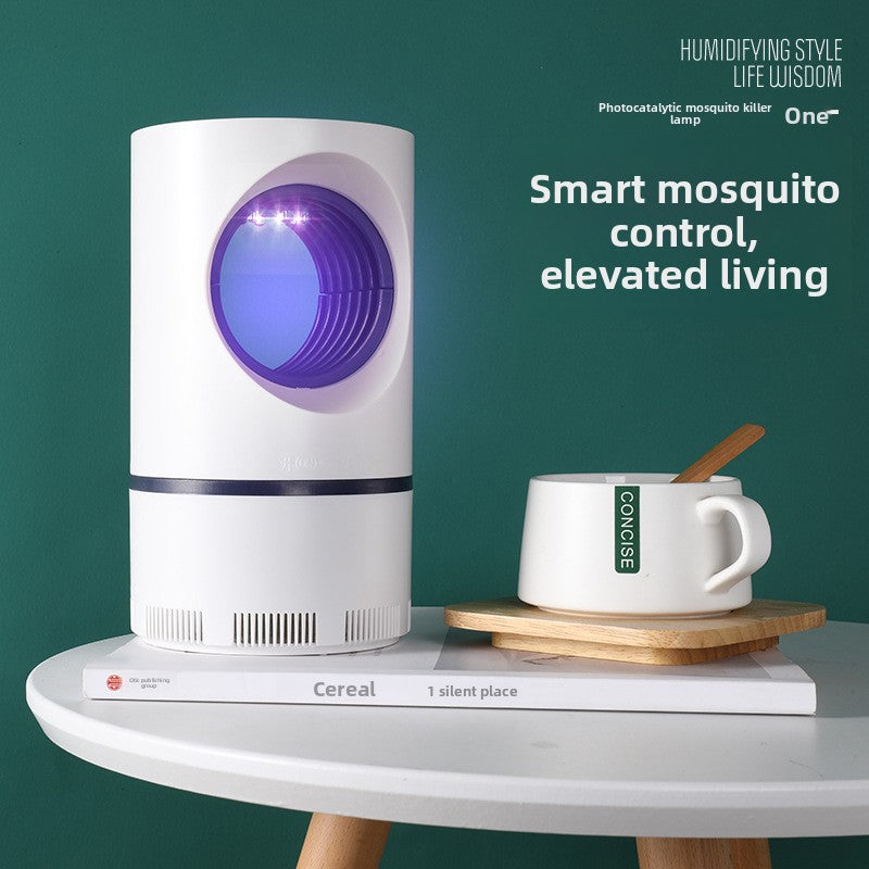 Blue Light Mosquito Trap Photocatalyst Mosquito Killer Lamp TeemDrop