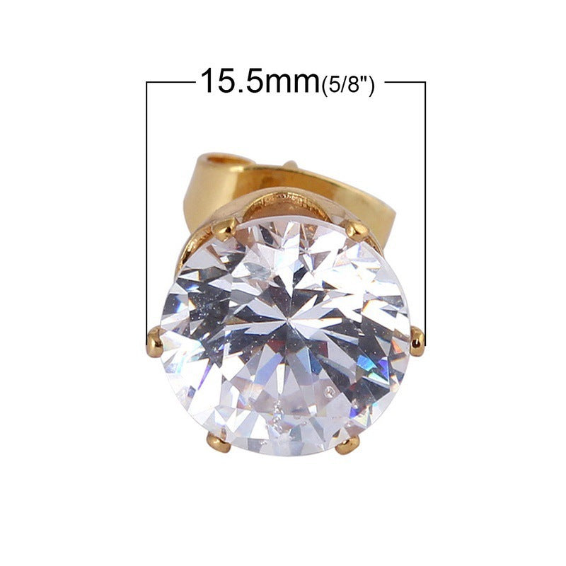 Moonlight Crystal Studs