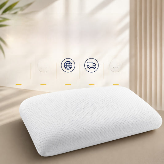 Cooling Gel Memory Foam Pillow Slow Rebound Ergonomic Rectangular Sleeping Pillow with Breathable Cover RegenaLife Market