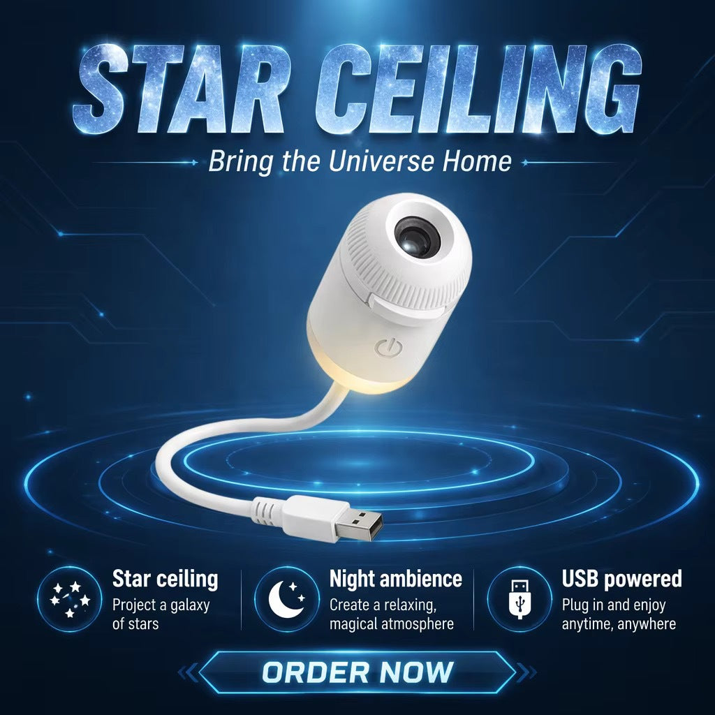 USB Star Projection Night Light RegenaLife Market