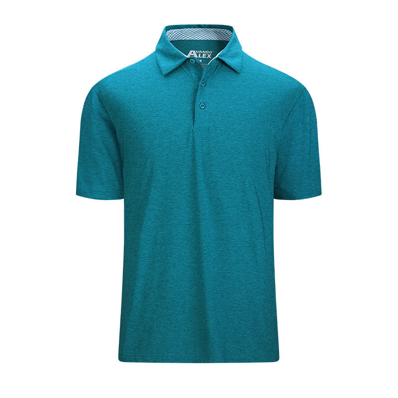 Mens Quick-Dry Golf Polo Shirt RegenaLife Market