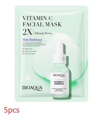 Collagen Face Mask Moisturizing Firming Face Sheet Mask Hyaluronic Acid Facial Masks Beauty Skin Care Gel Skin Care Lime Sunflower