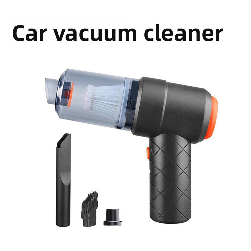 Battery-powered car-mounted vacuum cleaner