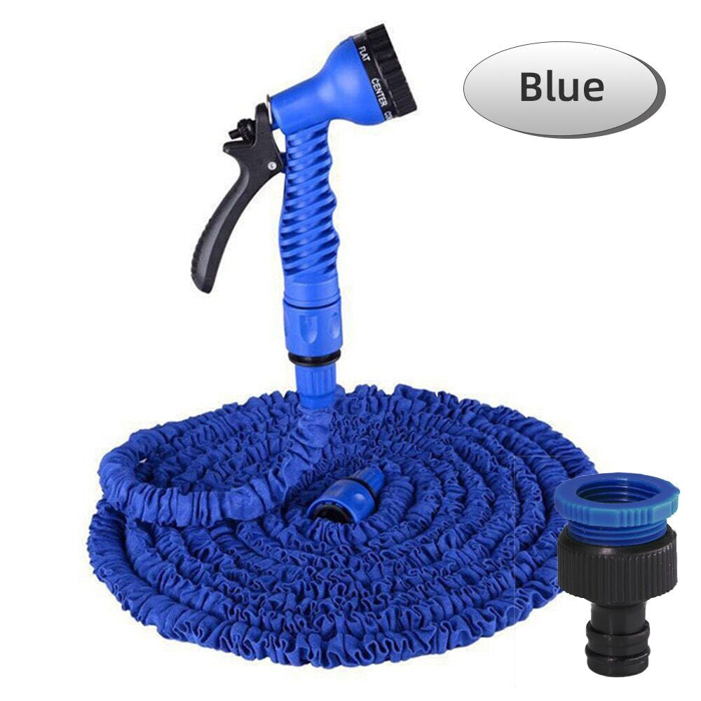 Expanding Expandable Flexible Garden Water Hose W Spray Nozzle 25, 50, 75, 100FT