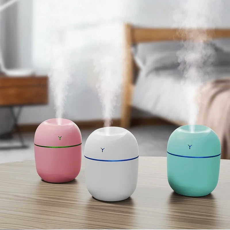 Portable Ultrasonic Humidifier USB Aroma Essential Oil Diffuser LED Sky Pandion